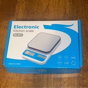 Electronic Kitchen Food Scale KL-517 Digital LCD Display Mini Scale (NEW IN BOX)